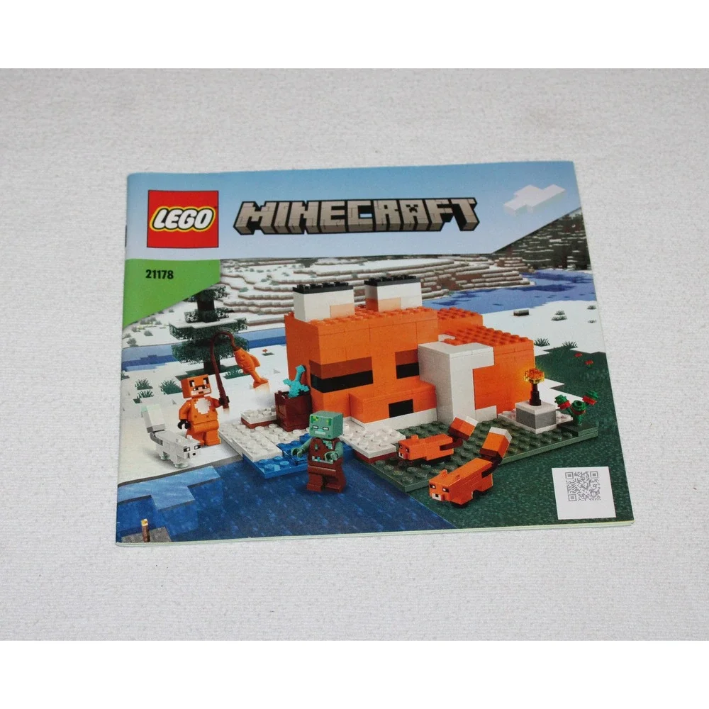 7 LEGO Minecraft Instruction Manuals 21151 21158 21165 21178 21179 21181 21242